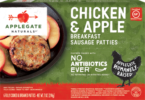 Chicken & Apple Breakfast Sausage Patties Applegate Farms