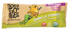 Gorilla Power Bar Chewy Granola bars with Chocolate Chips Don't Go Nuts