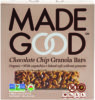 Chocolate Chip Granola Bars Made Good