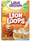 Lion Loops Kids Cereal Love Grown